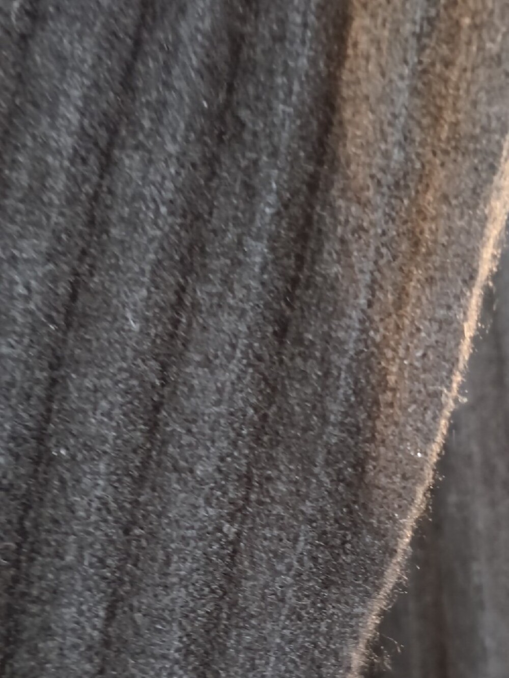 NAADAM Black Ribbed Scoop Neck Sweater - Picture 5 of 9